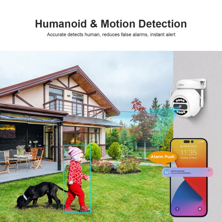 SriHome SH047 4MP IP66 Waterproof Motion Detection Night Vision WiFi HD Camera SriHome SH047 4MP IP66 Waterproof Motion Detection Night Vision WiFi HD Camera